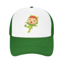 Happy Birthday Pocoyoed Trucker Cap Unisex Women Dad Hat Sun Hats Fishing Hat Adjustable Polyester Mesh Baseball Cap Washable One Size