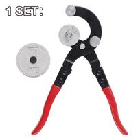 1SET Tube Bending Pliers Manual Brake Lines Bender Metal Tubing Bender For Brake Lines & A/C Tubing, Brass Steel Aluminum Pipe 1pc