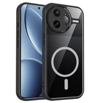 For Magsafe Magnetic Wireless Charging Case for Xiaomi Poco F7 Pro Ultra PocoF7Pro PocoF7Ultra Shockproof Clear Back Cover Poco F7 Pro juoda