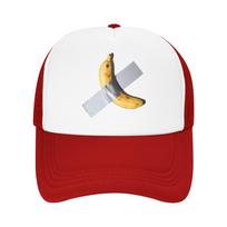 Beste Qualitt Banana Duct Tape Art K  Sun Hats  Vintage Women Unisex Mesh Hats Breathable Print Running Hippie Snapback Cap Gift One Size