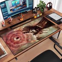 Large Fullmetal Alchemist Mouse Pad Large Anti-Slip Rubber Gaming MousePad Durable Desk Pad Thick Seam Edge Suitable For Office 600x300x2mm