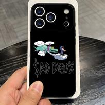 Singer Junior H Sad Boyz Phone Case For IPhone 17 Pro Max 16 15 14 Pro Max 13 11 X Xs Xr 8 7Plus Silicone Cover iPhone 16 Pro