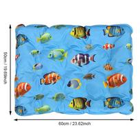Pet Cooling Mat Washable Reusable Pet Pads Multipurpose Floor Mat for Cats And Dogs Summer  Cooling Pad Self-Cooling Ice  Pads