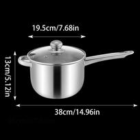 Deep Frying Pot Kitchen Fryer With Strainer Stainless Steel Tempura Fryer Pan Fry Pot Chicken Fried Chicken Cooking Tools