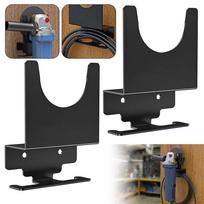 2pcs Angle Grinder Holder Wall Mounted Stainless Steel Polisher Stand Heavy Duty Sturdy Brackets For Home Use juoda