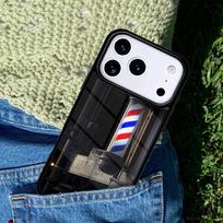 Barber Stripes Scissors Phone Case Cover for IPhone 11 12 13 14 15 16e 17 Pro Max Coque for IPhone 17 Air iPhone 14