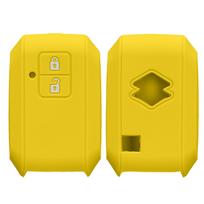 kwmobile Suzuki 2-Button Car Key Keyless Go Compatible Case - geltona