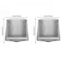 Creative Whiskey Glass Rotating Whisky Glass Home Beer Glass Personalized Untoppleable Striped Glass Wine Glass Drinking Glasses 2pcs