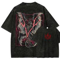 Elden Ring Messmer the Impaler Vintage Washed Oversized TShirt  Unisex Soulsborne Gaming Streetwear Tee M