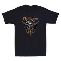 Dungeons & Dragons Baldur's Gate III Big Chest Emblem Vintage Men's T-Shirt Top XL