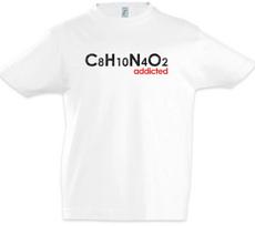Caffeine Addicted Kids Boys kids boys T-Shirt Formula Coffee Fun Coffee Caffeine 120