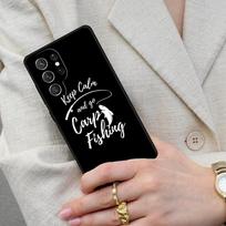 Carp Fishing Quotes Cell Phone Case for Samsung Galaxy S26 Ultra S25 S24 S23 S22 S21 S20 Note10 Cover Galaxy S20+ 5G