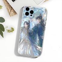 Husky and His White Cat Shizun Phone Case For iPhone 17,16,15,14,13,12,11 Pro,Max,Plus,X,XS,XR,SE4,E Mini Transparent Soft Cover iPhone14