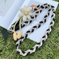 Detachable Flowers Phone Lanyard Cross-body Phone Woven Chain Decorative Cell Phone Strap  Activity 4