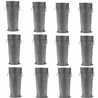 12pcs Grey Wine Drawstring Bag Drawstring Closure Burlap Wine Bag Wine Bottle Gift Bag  Party pilka