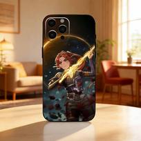 Clair Obscur E-Expedition 33 Maelle Phone Case For iPhone17,16,15,14,13,12 Plus,Max Soft Silicone Black Cover iPhone11PROMAX