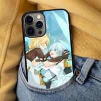 Chongyun Genshin Impact Soft Phone Case for iPhone 17 Air 16e Pro max 15 Pro 13 14 Plus 11 12 MagSafe Magnetic Coque iPhone 16pro max