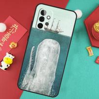 Cartoon Whale Case For Samsung Galaxy A17 A55 A35 A15 A32 A52 A13 A33 A53 A14 A34 A54 A06 A16 A26 A36 A56 Samsung A53 5G