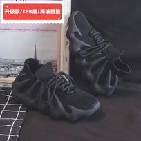 Pavasarinės aštuonkojų kojinės-batai Vasariniai Nauji Moteriški Kvėpuojantys Tinklelio Xiaolongbao Ugnikalnio Vyriški Laisvalaikio Batai 35 juoda