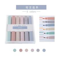 Highlighters Stationery Markers Charming Colored Markers Highlighter Pen Back To School Aesthetic Supplies