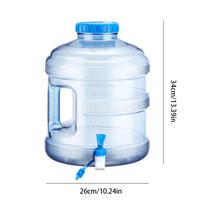 11.3-28L Water Storage Container with Faucet Mineral Water Barrel Large Capacity Camping Water Bucket for Hiking Self-Driving