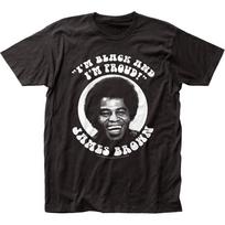 26 James Brown Juodi Ir Didžiuojantis Vyriški Marškinėliai Funk Soul Muzika Klasikiniai Grupės Marškinėliai Juodi Unisex Marškinėliai XL