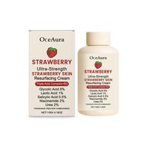 Oceaura Strawberry Body Cream Gentle Moisturizing Lightweight Non-greasy Improve Skin Texture Enhance Smoothness Soft Body Care