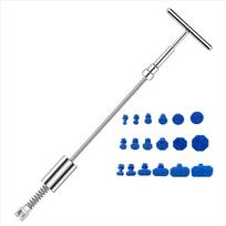 19Pcs/Set T-bar Pulling Car Dent Puller Paintless Dent Repair Tool  Auto Body Part Tool