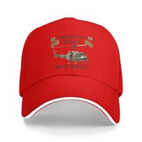 UH1 Iroquois Persian Gulf Veteran Baseball Cap Summer UnisexTeens  Design Trucker Hat Sunscreen Stylish Sports Snapback Cap One Size