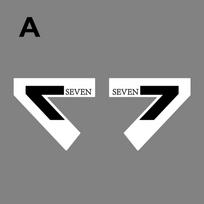 Car Fender Vinyl Stickers For Mini Cooper R56 R57 R58 R50 R52 R53 R59 R61 R60 F60 F55 F56 F54 Seven 7 Wheel Brows Accessories
