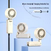 Portable USB Rechargeable Clip-on Fan