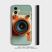 Retro Camera Vintage Clear Silicone Case for iPhone 17,16,15,14,13,12,11,Pro,Max,Mini,XS,X,8,Plus Shockproof Black Cover iPhone15
