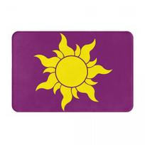 Rapunzel Sun Non-slip Doormat Floor Mat Antiwear Carpet Rug for Kitchen Entrance Home Balcony Footpad Mats 40cm x 60cm