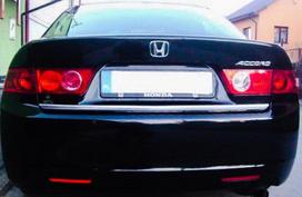 Honda Accord VII Sedanas - Chromuota Juosta Ant Bagažinės Dangčio