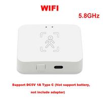Tuya WiFi or Zigbee Human Presence Sensor MmWave Radar Detector With Luminance Sensor For Smart Home replace PIR Sensor WiFi Version