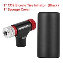 Mini CO2 Bicycle Tire Inflator for AV/FV nozzles Portable Tire Inflator Aluminum Alloy Valve CO2 Bike Tire Inflator Cycling Tool juoda