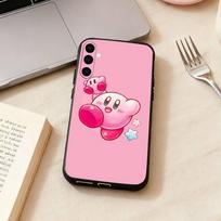 Cartoons Pink k-Kirbys-KK  Phone Case For Samsung Galaxy A73,A72,A71,A70,A53,A52,A51,Others Soft Black Cover Samsung a32 5g