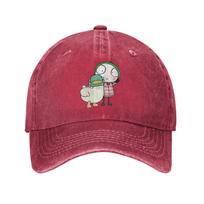 Sarah and Duck having fun Denim Cap Casual Baseball Caps Adjustable Hat Summer Unisex Baseball Hats One Size