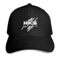HKS Logo Car JDM Cap Fashion Casual Baseball Caps Adjustable Hat Hip Hop Summer Unisex Baseball Hats Polychromatic One Size
