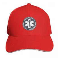 Emt Star Of Life Emergency Medical Cap Fashion Casual Baseball Caps Adjustable Hat  Summer Unisex Baseball Hats Polychromatic One Size
