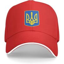 Ukraine Trident Support Pink Baseball Cap Polyester Casual Sun Protection Adjustable Hat Adjustable