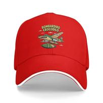 Bombardino Crocodilo Meme Funny Brainrot Jokes  Baseball Caps Outdoor Unisex Women Hats One Size