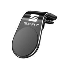 Magnetic Car Phone Holder Air Outlet Phone Stand Clip For Seat Leon Ibiza Alhambra Exeo Altea Arona Mii IBL Car Accessories