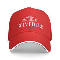 Casual Belvedere Vodka Hats Hip Hop Hat Cotton Baseball Cap Custom Adjustable Trucker Hat for Unisex  Women Adjustable