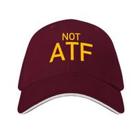 Not ATF  Gun Meme BATFE Gun Rights Baseball Cap Hat Unisex fun hats Unique hats Sunhat Womens Beach Visor Unisexs