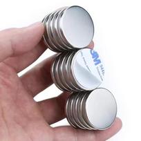 N52 20x5 19X4 Magnet Standard Neodymium Round 19*4  20*5  Double Side Tape Kitchen Scooter Ebike Scooter Strong Power Sylinder 5pcs