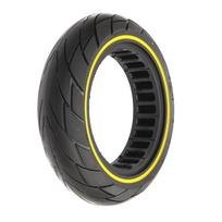 Padanga 10X2.50 (60/70-6,5) PU Geltonos linijos Oniksas