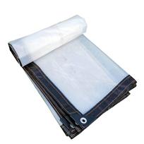 Transparent Tarp With Eyelets Tarp 2 X 3 M Plastic Tarp With Elastic Straps Suitable For Camping Balcony Leather Couch Cover 2x3M gryna