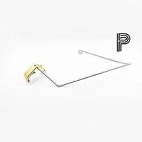 Folding bicycle hook L hook for Brompton Pline Hook 8 colors Titanium bracket L-type auksas