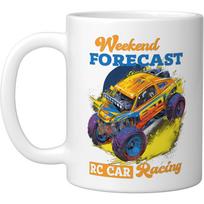 Racing Cup-Remote Control Model Lovers Gift White Ceramic Water Cup Office Mug Coffee Cup 320ml